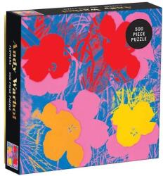 Galison 500 db-os puzzle - Flowers, Andy Warhol (57839) (57839)