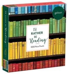 Galison 1000 db-os puzzle - I'd Rather Be Reading (60532) (60532)