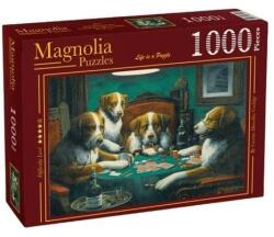 Magnolia 1000 db-os puzzle - Dogs Playing Poker (2325) (2325)