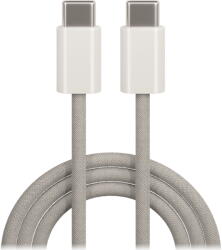 Maxlife MXUC-06 USB-C - USB-C 1, 0 m 20W szürke nejlon kábel