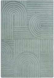 Flair Rugs Zen Garden téglalap alakú szőnyeg, 120 x 170 cm, 3700 g/m2, 100% gyapjú, zöld