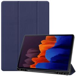 Cellect Samsung Galaxy Tab S7 Plus 12.4 T970/T975 tok toll tartóval, Kék (TABCASE-SAMS7PPEN-BL)