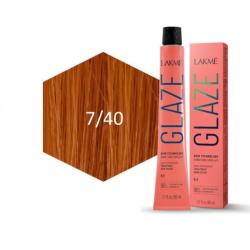 LAKMÉ COSMETICS Vopsea de par demipermanenta 7/40 Ginger Glaze 60ml (8429421412742)