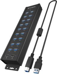 RaidSonic IB-HUB1720-U3 20-in-1 USB HUB (IB-HUB1720-U3)