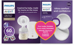 Philips SCF396/31 Elektromos Mellszívó - Tölthető, Melltartóbetéttel