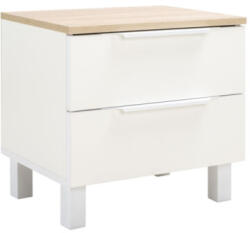  Light Éjjeli Szekrény - Fehér Tölgy