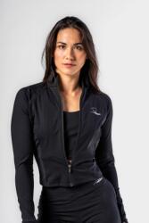 NEBBIA Deni x NEBBIA Fitness Zip Tracktop 314 - black (XS) - NEBBIA