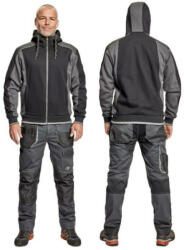 CERVA Dayboro Kapucnis Pulóver - 3XL, Fekete