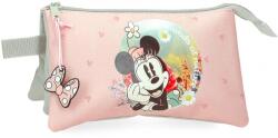 LICENTE Penar fete, Disney Minnie Mouse Wild Nature, 3 compartimente, multicolor 29643.21 Penar