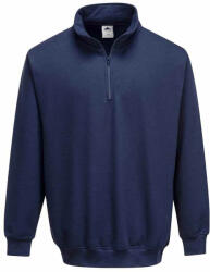 Portwest B309 Sorrento Cipzáras Pulóver - XL, Sötétkék