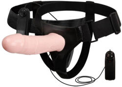 Hollow Strap-on with Vibration - erotikshop