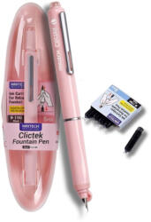 Writech Stilou reatractabil Writech + 5 patroane cerneala albastra, Roz (SD-STI509)