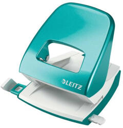 Leitz Lyukasztó, kétlyukú, 30 lap, LEITZ "Nexxt Wow", jégkék (50081051) - tonerpiac