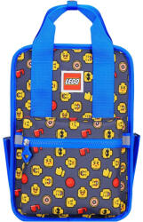 LEGO® Rucsac Casual LEGO Tribini Fun Small - design Heads and Cup - albastru (LG-20127-1933) - roua