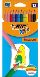 BIC Set 12 creioane colorate BIC Kids Tropicolors (BC832566)