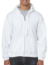 Gildan GI18600 Kapucnis Pulóver - Fehér, S