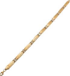 VipGold Златна мъжка синджирна гривнa 6.60 гр (GRSM69)