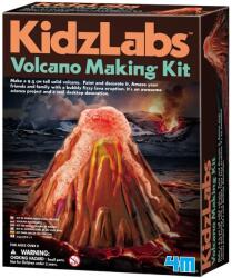 4M Set creativ 4M Kidz Labs - Aranjează și colorează un vulcan (4m-03230)