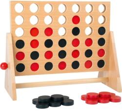 Legler Picior mic Din lemn tic-tac-toe 4 la rând (DDLE1981)