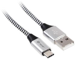 Tracer 46265 USB 2.0 Type C A Male 1m Black Silver (T-MLX32275) - pcone