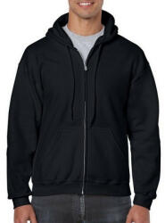 Gildan GI18600 Kapucnis Pulóver - Fekete, 3XL