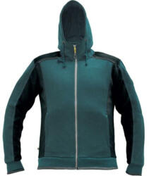 CERVA Dayboro Kapucnis Pulóver - M, Petrol kék