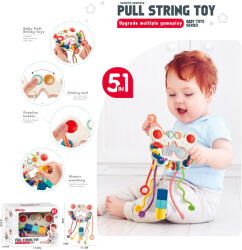 Chipolino Образователна играчка 5 в 1 Chipolino - Низанка пеперуда (DIG02468873)