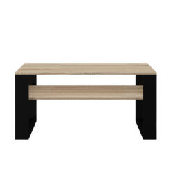 WM-Meble Plano Dohányzóasztal - Sonoma/Fekete