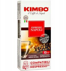 KIMBO Napoli Nespresso Kimbo kapszula 10 db Ajándék videobook (8002200145668)