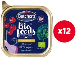 Butcher's BIO foods csirkehús 12 x 150 g kutyapástétom