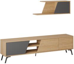 ASIR GROUP Lucian TV Állvány - Tölgy-Antarcit