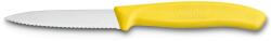 Victorinox Нож за зеленчуци 8 см, назъбено острие, жълт, пластмаса, Victorinox (VN67636L118)