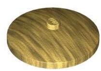 LEGO® Gold Dish 4 x 4 Inverted (Radar) (4569318)