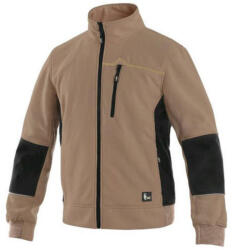 CXS Texas cipzáras Pulóver - M, Bézs/Fekete