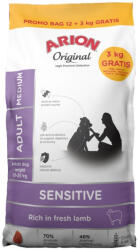 ARION ARION Original Sensitive Adult Medium 12+3kg
