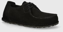 Birkenstock pantofi de piele intoarsa Utti Lace 9BYH-OBM1F6_99X