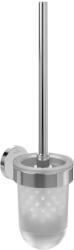 Villeroy & Boch Elements Tender - Falra szerelhető WC kefe tartóval, üveg/króm TVA15101600061 (TVA15101600061)