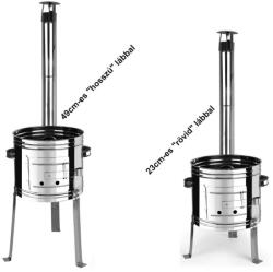 Perfect Home Parti üstházhoz hosszú láb 3db rozsdamentes 49cm 15028 (15028)