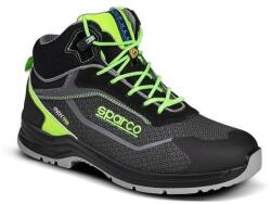 Sparco INDY-He RANGER S3S ESD SR LG munkavédelmi bakancs, fekete-zöld (7542NRVF45)