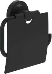 Villeroy & Boch Elements Tender - WC-papír tartó, matt fekete TVA151013000K5 (TVA151013000K5)