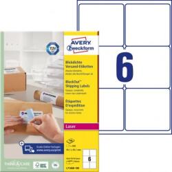 Avery-Zweckform Etichete de expediere 99, 1x93, 1 mm Avery A4 100 coli, laser