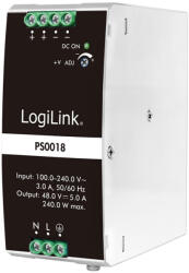 LogiLink DIN-sínes tápegység 240 W / 48 V - fizz