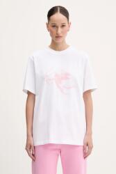 Fiorucci tricou din bumbac White Cupid Print Regular Fit T-Shirt PPYA-TSD1PH_00X (W02SMTSH323CJ01WH09)