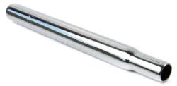 VeloGo fej nélküli acél nyeregcső, 25, 4 x 500 mm, krómozott