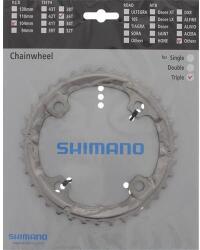 Shimano FC-T551 MTB első lánckerék, 36T, 104 mm, 3x10s, alumínium, ezüst színű