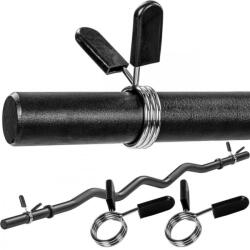 MOVIT MOVIT® Súlyzórúd 120 cm rugós zár fekete (20040669) - kokiskashop