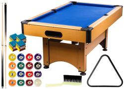 GamesPlanet® Biliárdasztal TRENDLINE Kék 6ft 184 x 108 cm (20030154)