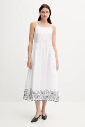 Benetton rochie din bumbac PPYA-SUD2CR_00X (4KUSDV0B7)