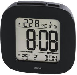 Hama Ceasuri decorative Hama 00186373 RC 45 Alarm Clock Black (T-MLX58770)