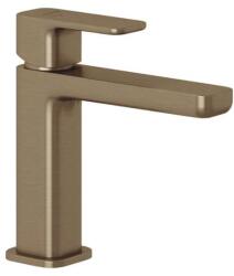 Kludi Renon - Mosdócsaptelep Push-Open leeresztővel, EcoPlus, szálcsiszolt bronz 42289N175 (42289N175)